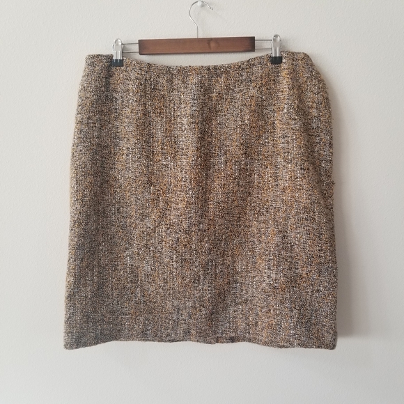 Nic + Zoe | "Tweed Flirt" knit pencil skirt sz 16 - Picture 2 of 5